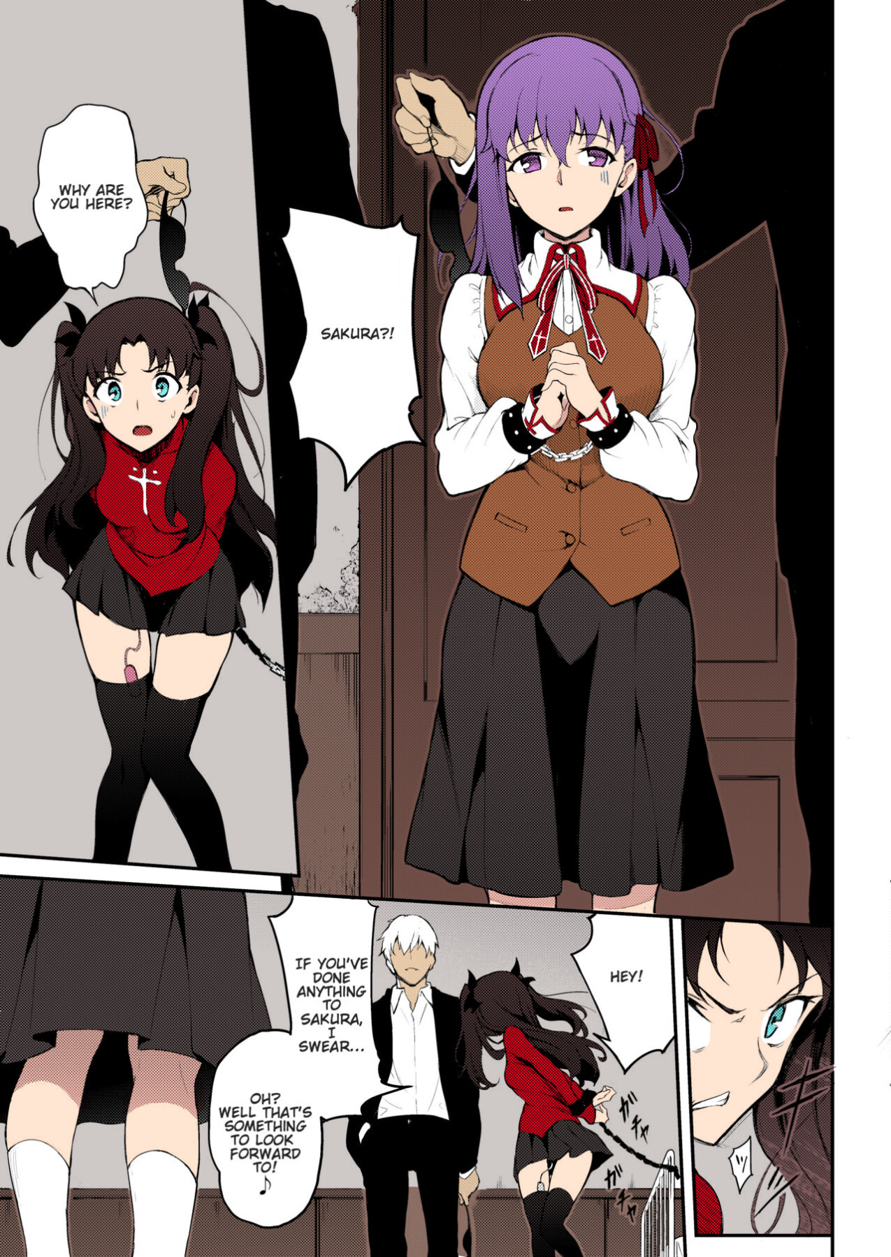 Hentai Manga Comic-Subjected Tohsaka Sisters-Read-5